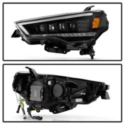 Spyder Auto - Spyder 5088697 High-Power LED Module Headlights Black for 14-20 Toyota 4Runner - Image 2