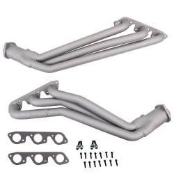 BBK Performance Parts - BBK 16390 99-04 Ford Mustang V6 1.625" Long Tube Headers Polished Silver Ceramic - Image 1