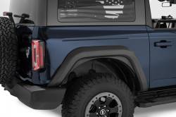 Bestop - Bestop 49700-01 Black Fender Flares for 21-25 Ford Bronco 2DR - Image 4