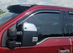 WingTech - Wingtech WT-14338 Windshield Sun Visor UnLighted 17-22 F150/SuperDuty Front - Image 3