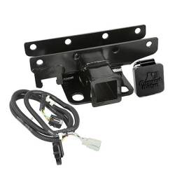 Rugged Ridge - Trailer Hitch Kit Wire Harness Rugged Ridge Logo 07-18 Wrangler - Image 1