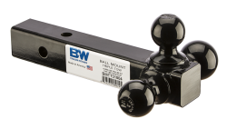 B&W Trailer Hitches - B&W Hitch BMTT31004 10K Triple Tow Ball Mnt-Pcwbag - Image 1