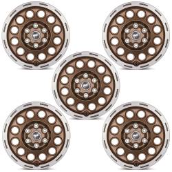Ford Performance Parts - Ford Performance M-1007K-P1780BRN 17x8 Sinister Bronze Wheel Kit for Bronco - Image 1