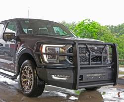 Steelcraft - Steelcraft 60-11430CC Black Front Elevation Bumper for 21-23 Ford F150 - Image 2