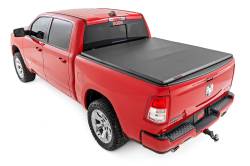 Rough Country Suspension Systems - Rough Country Soft Tri-Fold Tonneau Cover for 19-24 Ram 1500 5.7' 41307550 - Image 48