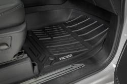 Rough Country Suspension Systems - Rough Country Front/Rear Floor Liners Black Silverado/Sierra Crew FF-21612 - Image 4