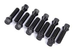 Dinan - Dinan D220-0005 M14x40mm 10pc Lug Bolt Set Black Designed for Wheel Spacer Use - Image 1
