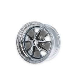 Scott Drake - Scott Drake C5ZZ 14X7 5x4.5 -6mm Charcoal/Chrome C5ZZ-1007-BR - Image 6