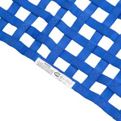 Simpson Safety - Simpson Safety 36003BL 24"x24" Stock Car Window Net Blue - Image 4