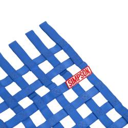 Simpson Safety - Simpson Safety 36003BL 24"x24" Stock Car Window Net Blue - Image 5