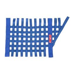 Simpson Safety - Simpson Safety 36004BL 16"x27" Stock Car Window Net Blue - Image 1