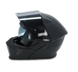 Simpson Motorcycle - Simpson Safety M59XS3 Mod Bandit Motorcycle Helmet XS Flat Black - Image 3