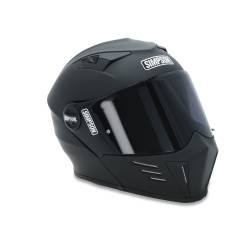 Simpson Motorcycle - Simpson Safety M59XS3 Mod Bandit Motorcycle Helmet XS Flat Black - Image 5