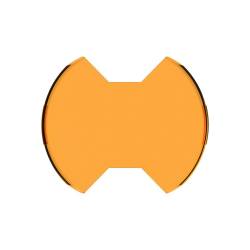 KC Hilites - KC HiLiTES 5208 SlimLite 8" LED Light Shield Amber - Image 5