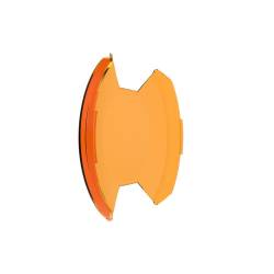 KC Hilites - KC HiLiTES 5208 SlimLite 8" LED Light Shield Amber - Image 6