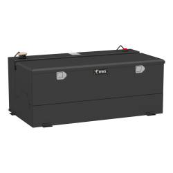UWS - Matte Black 100-Gallon Steel-Aluminum Combo Transfer Tank - Image 1