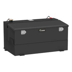 UWS - Matte Black 75-Gallon Steel-Aluminum Combo Transfer Tank - Image 1