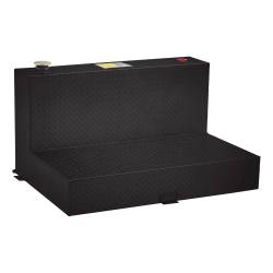 UWS - Gloss Black 100-Gallon L-Shape Aluminum Transfer Tank - Image 1