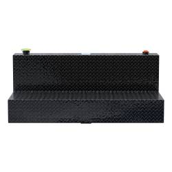 UWS - Gloss Black 100-Gallon L-Shape Aluminum Transfer Tank - Image 2