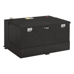 UWS - Gloss Black 50-Gallon Combo Aluminum Transfer Tank - Image 1