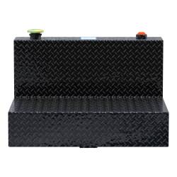 UWS - Gloss Black 50-Gallon L-Shape Aluminum Transfer Tank - Image 2