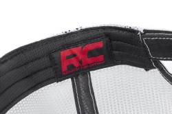 Rough Country Suspension Systems - Rough Country 84125 Hat White Mesh RC Patch Black/Red - Image 3
