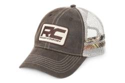 Rough Country Suspension Systems - Rough Country 84121 Hat Mesh RC Patch Brown/Camo - Image 1
