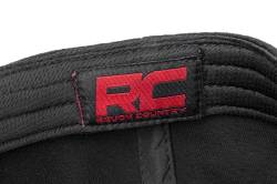 Rough Country Suspension Systems - Rough Country 84123 Hat Flat Bill Red Logo Black - Image 3