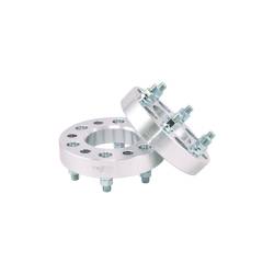 TrailFX - TrailFx W653101S Wheel Spacer 6x135mm 1.25" Thick 87.1mm Hub Silver Alum - Image 1