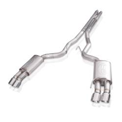 Stainless Works - Stainless Works M18CBHFC Redline H-Pipe Catback Factory Connect W/O Valve - Image 1