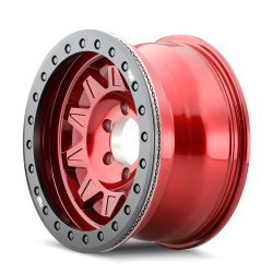 Dirty Life - Dirty Life Wheels 9302 ROADKILL RACE 17x9 5x5.5 -14mm Red Gloss 9302-7985R14 - Image 2