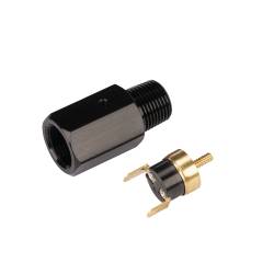 Derale - Derale 35030 190 ° F Inline thermal switch. 3/8" NPT Black Anodized. - Image 2