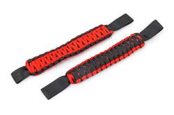 Rough Country Suspension Systems - Rough Country Universal Corded Head Rest Grab Handles Pair Black 117615 - Image 5