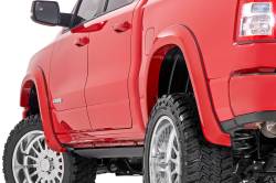 Rough Country Suspension Systems - Rough Country Sport Fender Flares Black for 19-24 Ram 1500 S-D10914-PX8 - Image 2