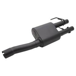 SpeedFx - SpeedFx 176330 409 Stainless Muffler 3" IN 2.5" DUAL OUT Black - Image 2