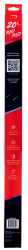 Scrubblade - Scrubblade CBR2000 20" 510mm Red Silicone Shadeblade Wiper Blade - Image 2