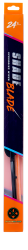 Scrubblade - Scrubblade CBO2400 24" 610mm Orange Silicone Shadeblade Wiper Blade - Image 1