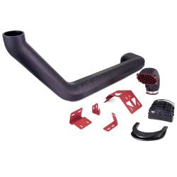 Mishimoto - Mishimoto MMAI-JL-18NMWRD Snorkel for 18+ Jeep Wrangler JL Micro-Wrinkle Red - Image 1