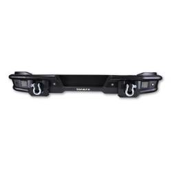 TrailFX - TrailFX BR004T Matte Black Bronco Bumper w/D-Rings License Bracket Light Mount - Image 1