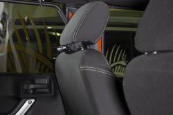 Fishbone Offroad - Fishbone Offroad FB55152 Universal Black Grab Handles for Head Rest Pair - Image 2