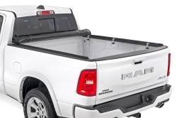 Rough Country Suspension Systems - Rough Country 42309650 Soft Roll-up Vinyl Tonneau Cover for 19-25 Ram 6.4' - Image 2