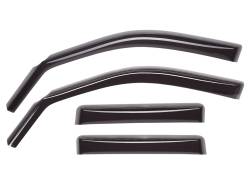 Weathertech - Weathertech 82713 Side Window 4-Piece Deflector Set Dark Tint - Image 1