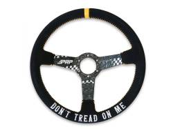 PRP - PRP G249-TR Don't Tread on Me Deep Dish Suede Steering Wheel - Image 1