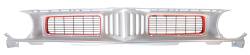 Auto Metal Direct - Auto Metal Direct X150-1572 Grille - Image 1