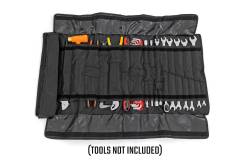 Rough Country Suspension Systems - Rough Country Canvas Roll-up Tool Storage Bag Black 99083 - Image 2