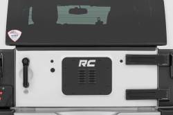 Rough Country Suspension Systems - Rough Country Trail Cladding Rear Tailgate Guard Black for Wrangler JK TC73260 - Image 2