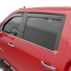 EGR - EGR 571661 Fr/Rr In-Channel Window Visors-Smoke 20-24 Silverado/Sierra HD Ext - Image 1