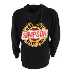 Simpson Safety - Simpson Safety 45018M Gas Globe Zip-Up Hoodie Medium Black - Image 4