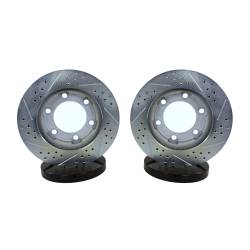 Baer Brake Systems - Baer Brakes 05522-020 Front Disc Brake Rotor Set for Chevrolet GMC Jeep 4WD - Image 2