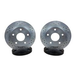 Baer Brake Systems - Baer Brakes 05365-020 Front Disc Brake Rotor Set for 94-99 Dodge Ram 1500 4WD - Image 1